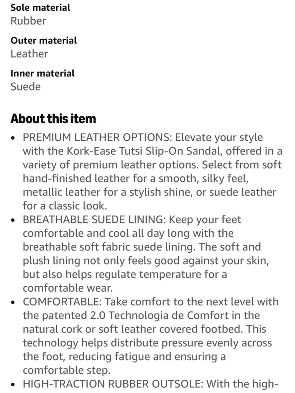 Kork-Ease Black Leather Slip-On Mule - Picture 9 of 9
